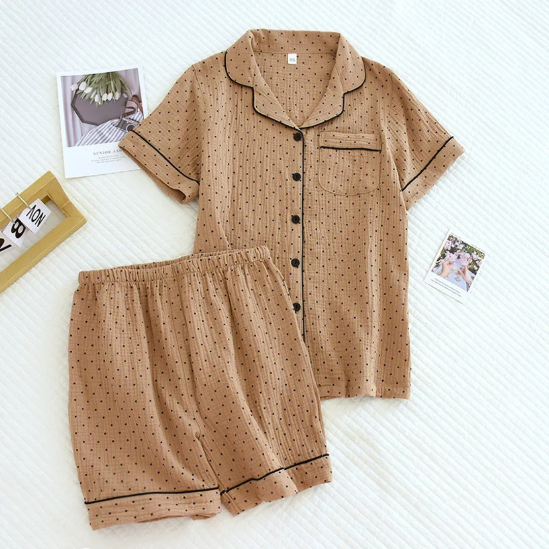 The Muslin Dot - 100% Muslin Cotton Pajama
