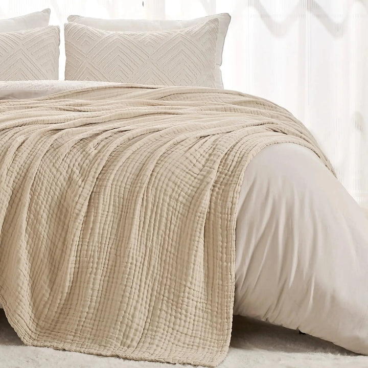 The Monogrammed Muslin Blanket - 100% Muslin Cotton (B1G1)