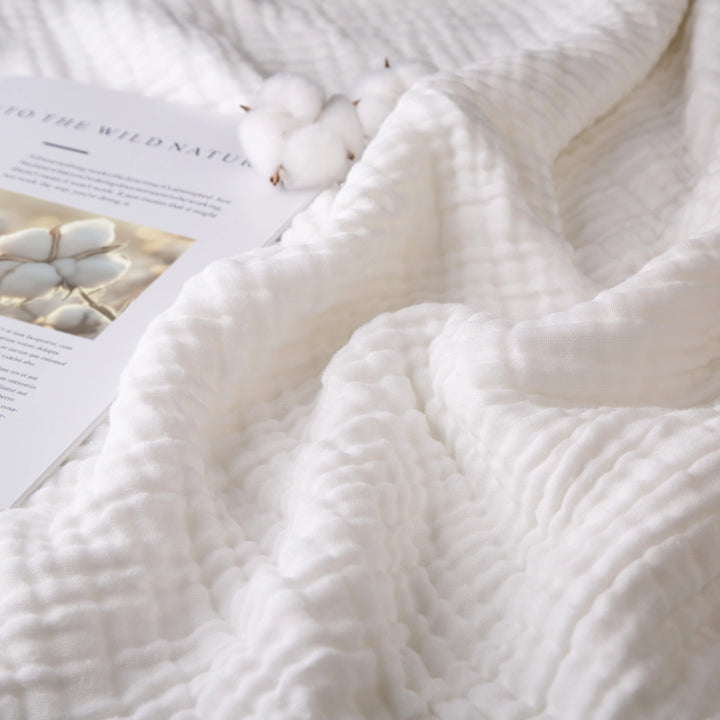 The Monogrammed Muslin Blanket - 100% Muslin Cotton (B1G1)