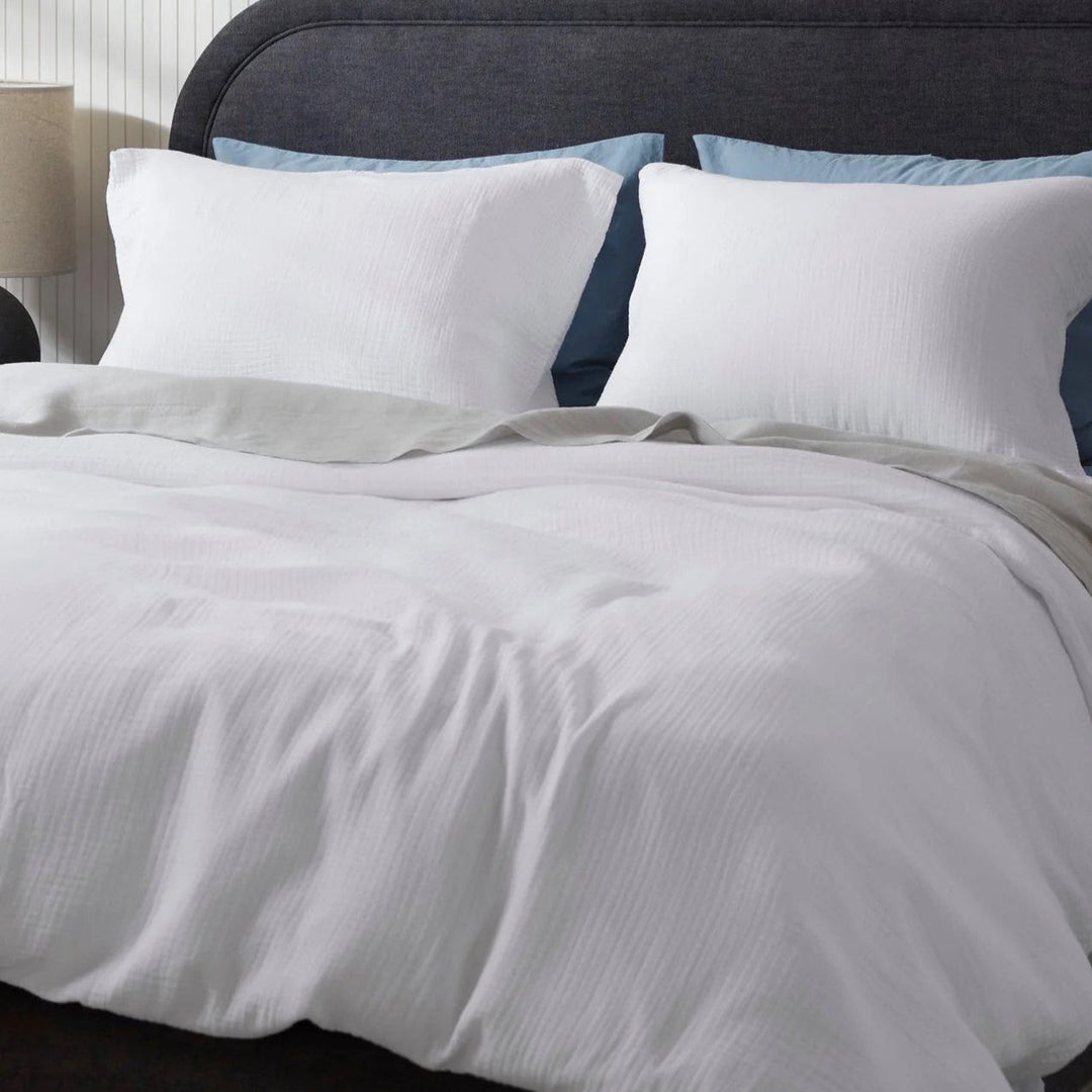 Muslin Cotton Pillowcase Set (2 Pcs)